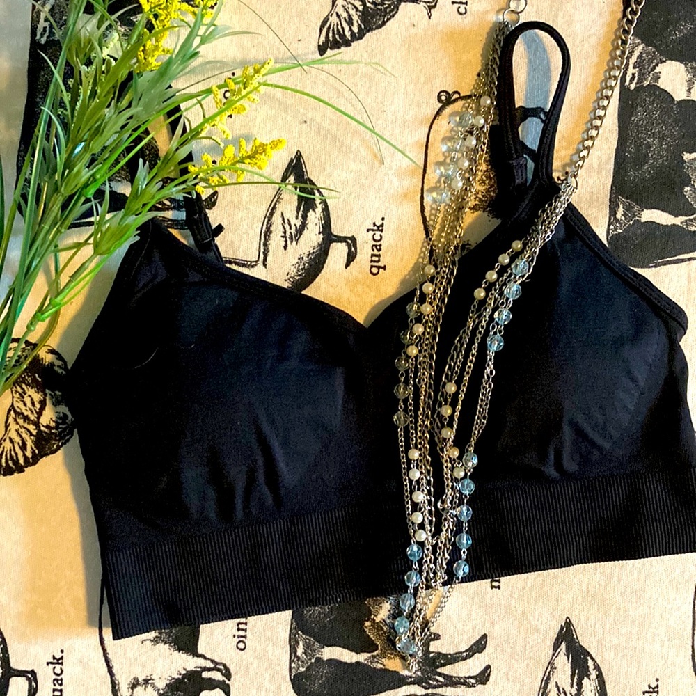 Versatile Black Bralette